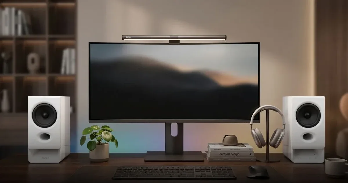 EDIFIER R20BT: loa để bàn 5W thêm đèn RGB và app chỉnh EQ