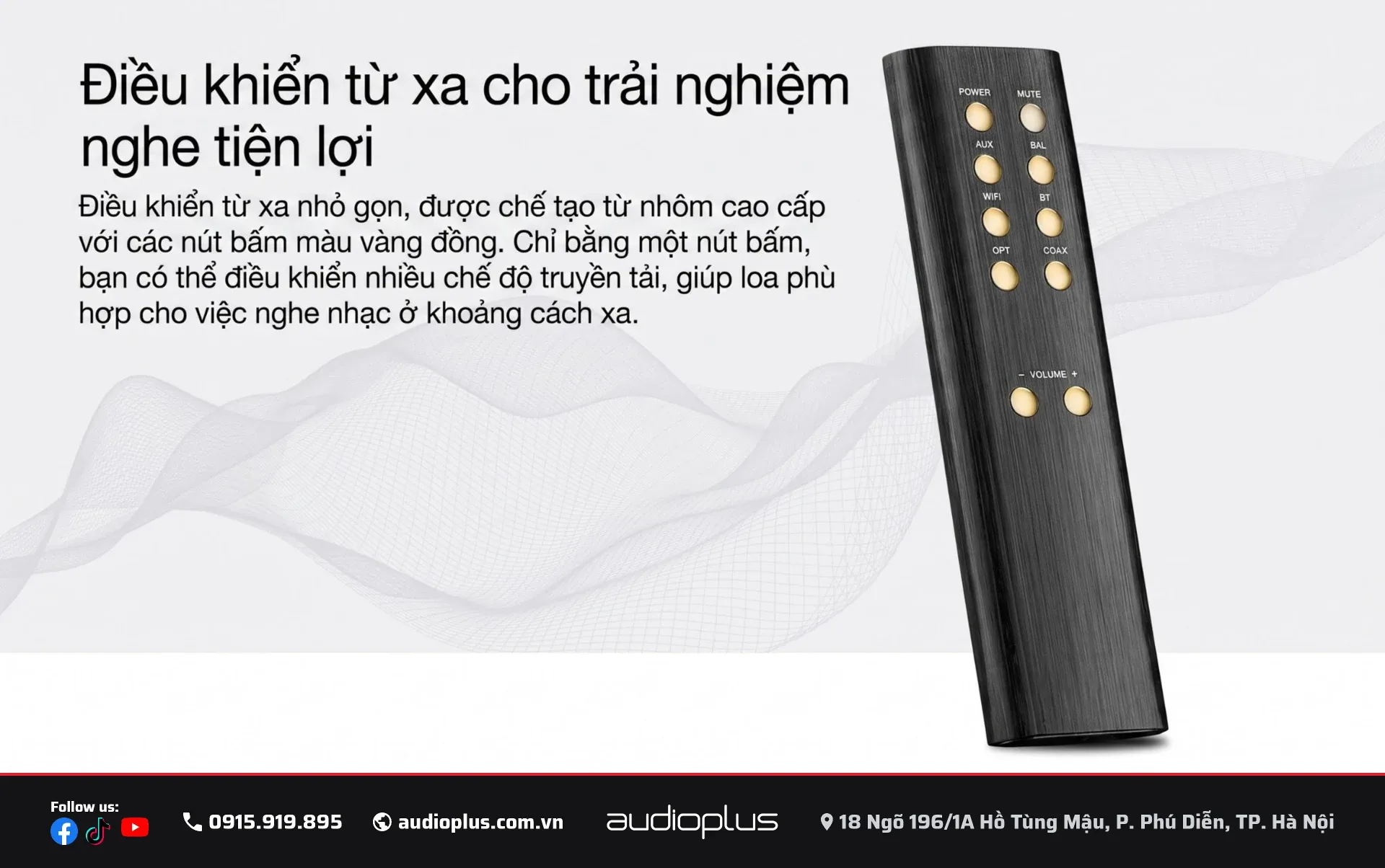 Remote dieu khien tu xa di kem SWAN M5A