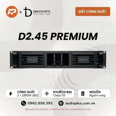 Cục đẩy công suất DBACOUSTIC D2.45 PREMIUM
