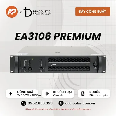 Cục đẩy công suất DBACOUSTIC EA3106 PREMIUM