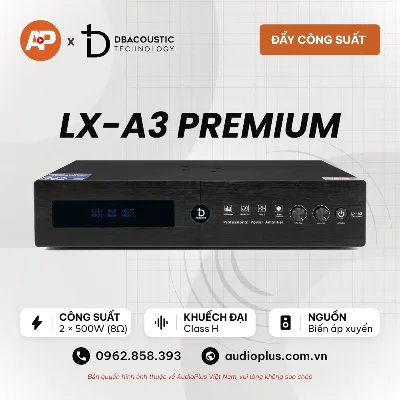 Cục đẩy công suất DBACOUSTIC LX-A3 PREMIUM