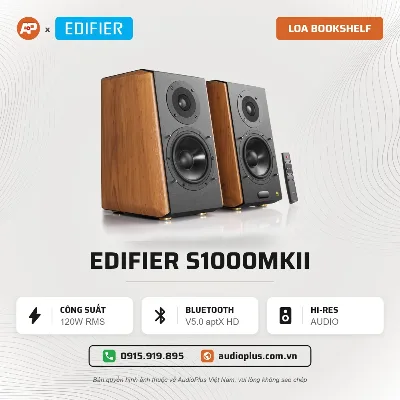 Loa Bookshelf Bluetooth EDIFIER S1000MKII