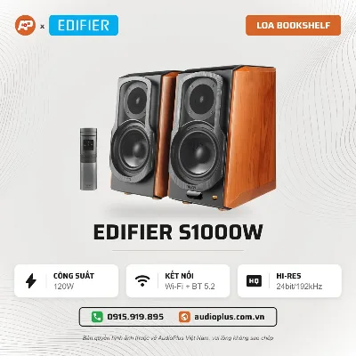 Loa Bookshelf Wi-Fi EDIFIER S1000W