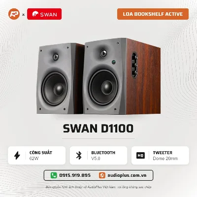 Loa Bookshelf Active SWAN D1100