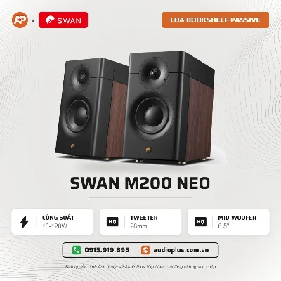 Loa Bookshelf Passive SWAN M200 NEO