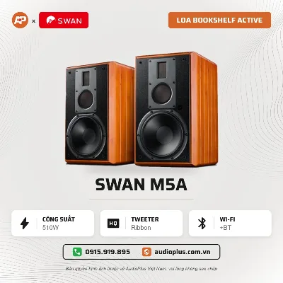 Loa Bookshelf Active SWAN M5A