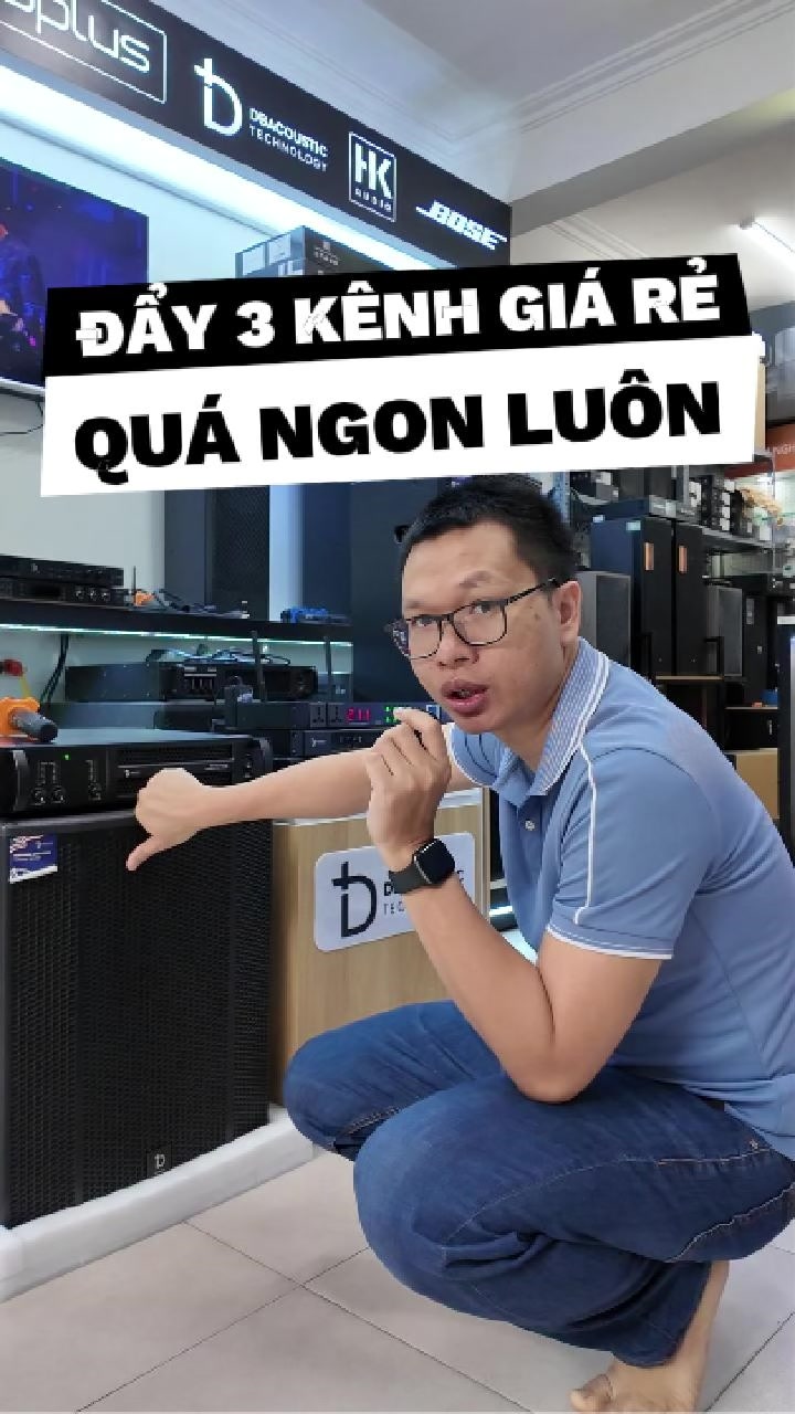 Đẩy công suất 3 kênh DBACOUSTIC EA3106 PREMIUM giá rẻ chuyên cho dàn karaoke sub hơi gia đình #dankaraoke #dankaraokegiadinh #cucdaycongsuat #daycongsuat #dbacoustic 